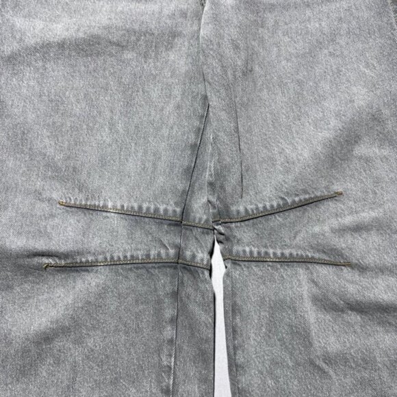 We The Free Lucky You Mid Rise Barrel Jeans Womens 26 Gray High Rise Pants - Picture 4 of 16